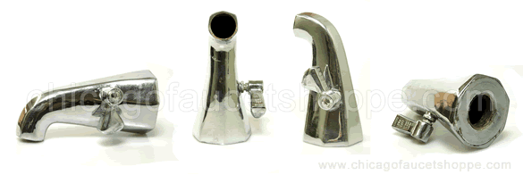 Chicago Faucets 1-inch Side Lever Diverter Tub Spout