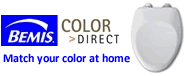 Bemis Color Direct Toilet Seats